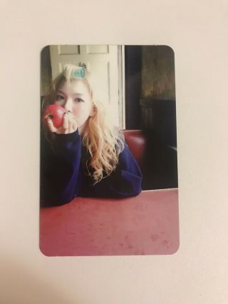 Red Velvet Ice Cream Cake Icc Official Wendy Photocard