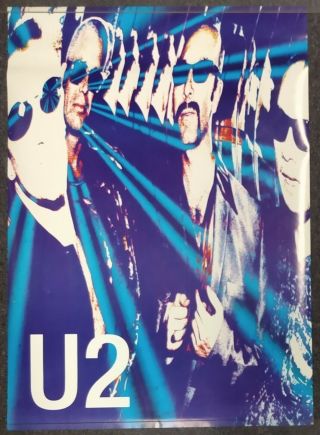 U2 Vintage Poster Livewire Uk Band Photo
