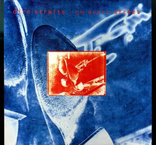 Dire Straits - On Every Street - 2 Sided Promo Poster Flat 12 X 12