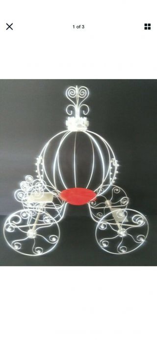 Madame Alexander Cinderella Magic Carriage Displayed Once At A Shower