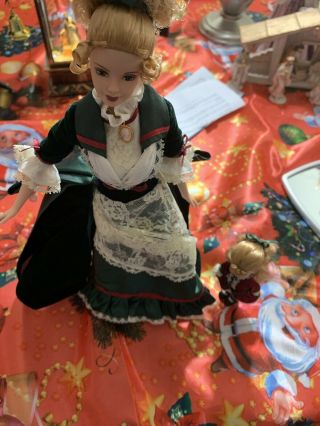 Victorian Holiday Barbie With Kelly