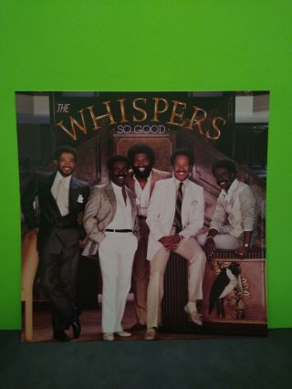The Whispers So Good Lp Flat Promo 12x12 Poster