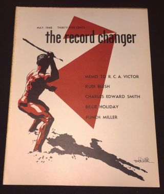 Record Changer Mag 1948 June - R&b Blues Jazz Etc 78s Billie Holiday Sonny Terry