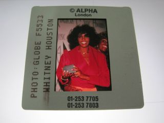 Whitney Houston 35mm Promo Press Photo Slide 12366