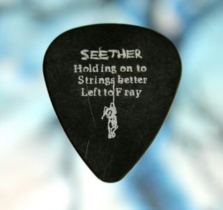 Seether // Shaun Morgan 2010 Tour Guitar Pick // Sevendust Three Days Grace