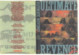 Ultimate Revenge 2: 1989 Death/forbidden/dark Angle/raven/faith Or Fear