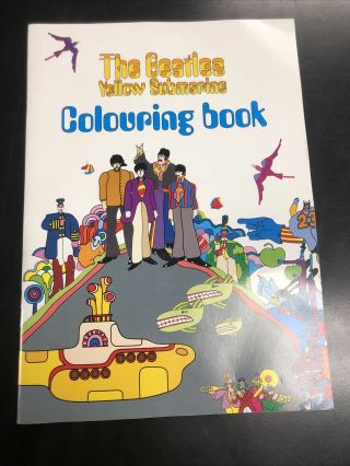 The Beatles Yellow Submarine Colouring Book - Paperback - 20 Pages -