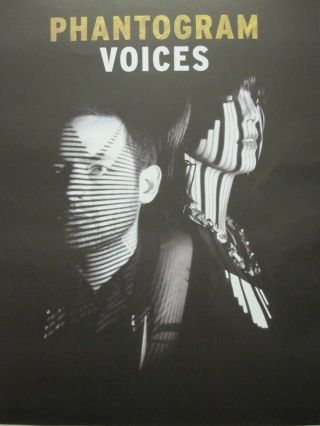 Phantogram 2014 Voices 2 Sided Promotional Poster Flawless Old Stock