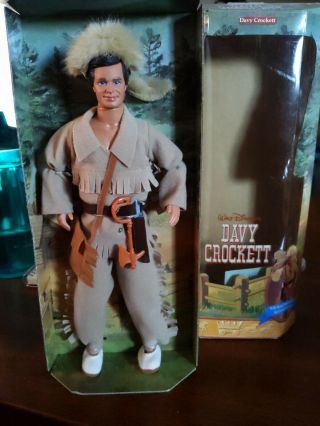 Mattel Walt Disney Davy Crockett Doll Exclusive 1993 Mib