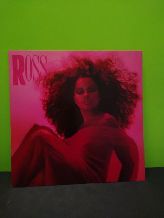 Diana Ross Lp Flat Promo 12x12 Poster