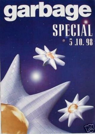 Garbage : Special : Shirley Manson : Rare Uk Promo Poster