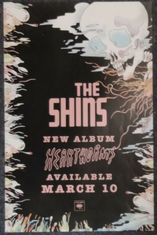 The Shins 2017 Double - Sided Promo Poster