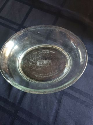 Pyrex 8500 Clear Glass Oval Bowl 2 3/4 Cup Capacity