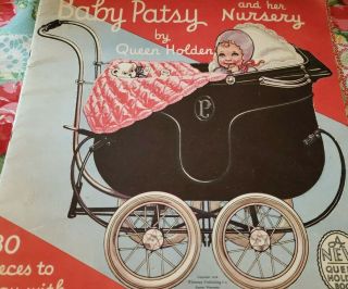 Baby Patsy And Her Nursery By Queen Holden Paper Dolls,  1934 Whitman Publishing