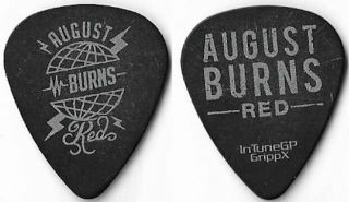 August Burns Red Grey/black Tour Guitar Pick