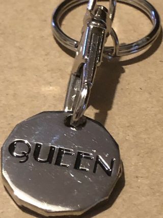 Queen Official Fanclub Only Quality Metal Keyring Official Merchandise