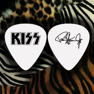 Set Of 4 Kiss® Logo Paul Stanley Signature 1984 Animalize Tour Guitar Picks