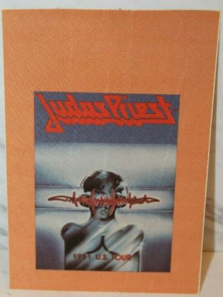 Judas Priest 1981 Tour Pass