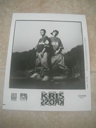 Kriss Kross B&w 8x10 Promo Photo Picture