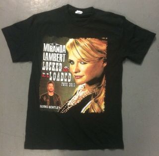 2013 Miranda Lambert Shirt Size Medium Tour Concert Country Music Bentley