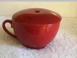 Tea Forte Cafe Cup Cranberry Red Limited Edition Porcelain Teacup