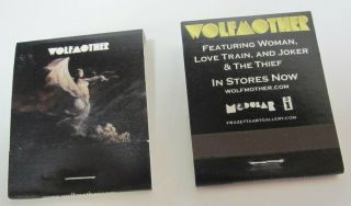 Wolfmother 2006 Promo Matchbook Flawless Old Stock