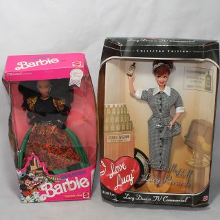 Barbie As Lucy In I Love Lucy 17645 And Spanish Barbie 4963 Cb01119