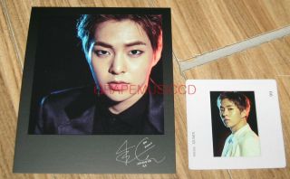 Exo Exoplanet 3 The Exo’rdium Concert Goods Xiumin Polaroid & Mount Photocard