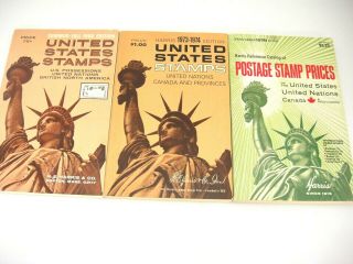 Harris 1966 1974 1978 Stamp Catalogs United States British North America Canada