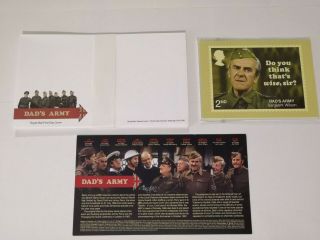 Rare: Dads Army Envelopes & Phq Postcards Bundle - Royal Mail
