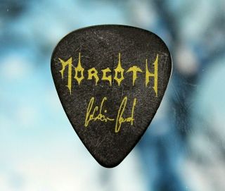 Morgoth // Concert Tour Guitar Pick // Black/gold Obituary Bolt Thrower Massacre