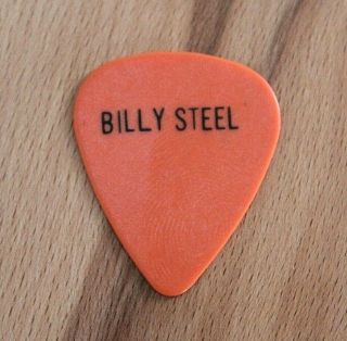 Ryan Adams & The Cardinals // Billy Steel Concert Tour Guitar Pick // Orange/blk