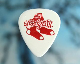 Aerosmith // Joe Perry 8 - 14 - 2010 Tour Guitar Pick // Fenway Park Boston Red Sox