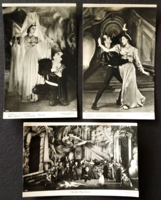 Margot Fonteyn.  R.  Helpmann.  Three C.  1945 Photos.  Sadler 