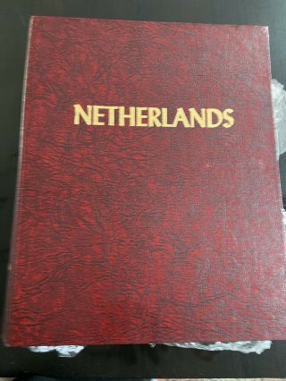 Netherlands&colonies Complete Book Of Postage Stamps With Dust Cover - Minkus