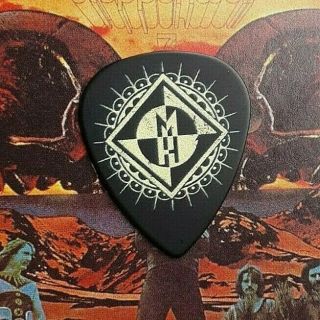 Machine Head Off White Logo On Black Guitar Pick -