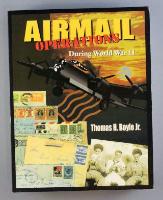Airmail Operations During World War Ii Two Brilliant Book Thomas H Boyle Jr