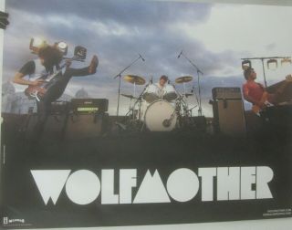 Wolfmother Self - Titled Promo Poster - 2006 - Vg,  -