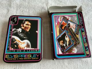 Elvis Presley Playing Cards In Tin Box Complete Set