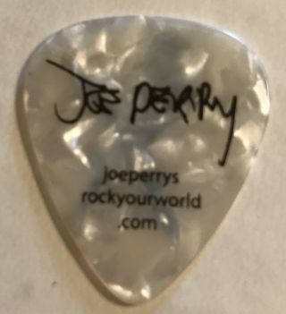 Joe Perry - Aerosmith 2 Tour Guitar Pick