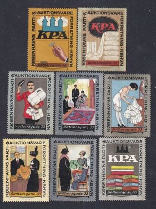 Denmark Poster Stamps Copenhagen House