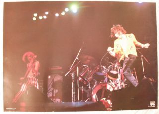 Def Leppard Poster Live Stage Shot 1983 Rock On Holland