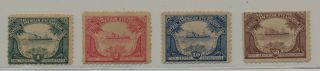 Central American Steamship Company 1886 - Local Bogus Stamps - Short Set