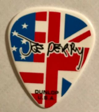 Joe Perry Tour Guitar Pick