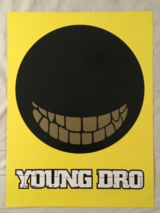 Young Dro 2006 Two - Sided Promo Poster T.  I.  Heavy Stock Shoulder Lean Rap Hip Hop