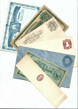 Z29 South Central America Tarjeta Stationery Postal Cards Ganzsachen Ps Cartes P