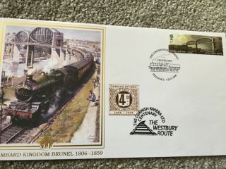 Buckingham Covers Railway Trains First Day Cover Ltd Edition