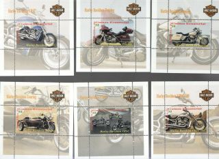Harley Davidson Motorcycle Hi - 12 Sheets Private Issue Limited Edition
