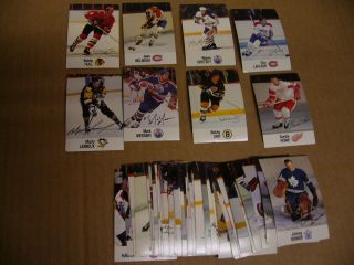 1988 - 89 Esso Hockey Cards Complete Set 48/48 Gretzky,  Lemieux,  Howe,  Hull,  Lafleur