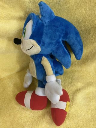Rare Sega Sonic The Hedgehog Japan Sanei 12” Plush 2